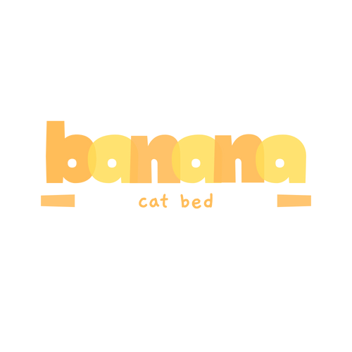 banana cat bed, cat banana bed, banana pet bed